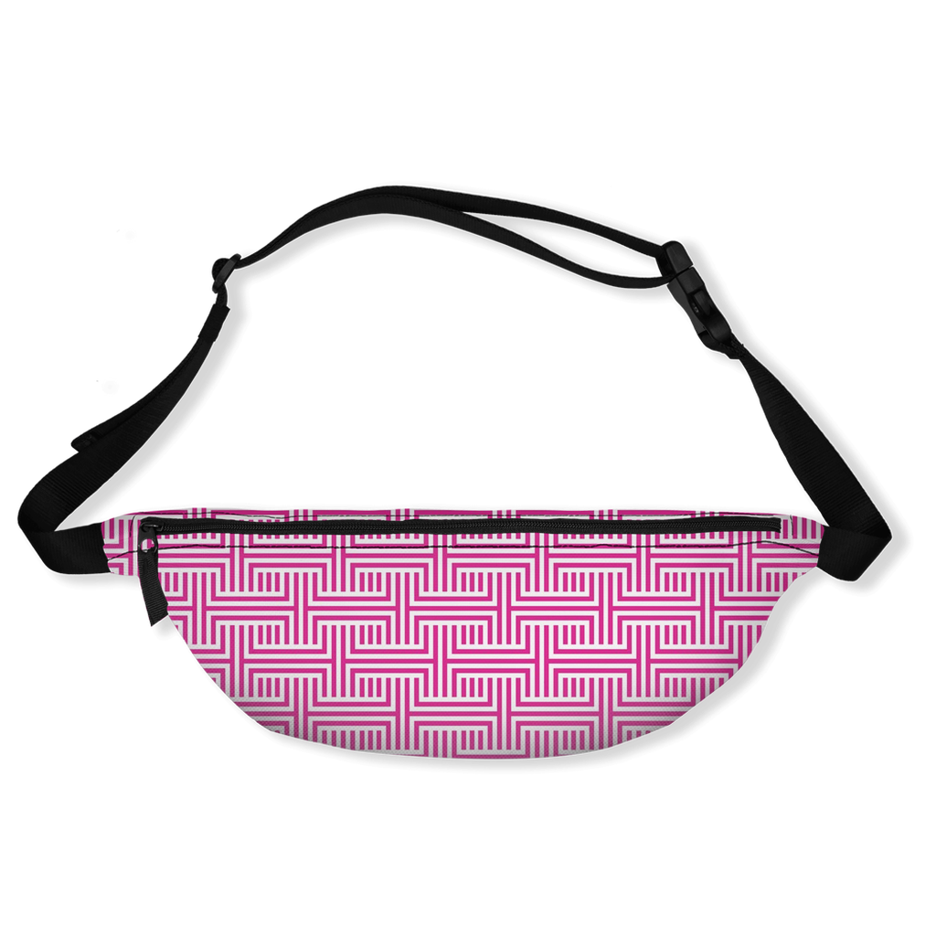 Patterned fanny pack best sale