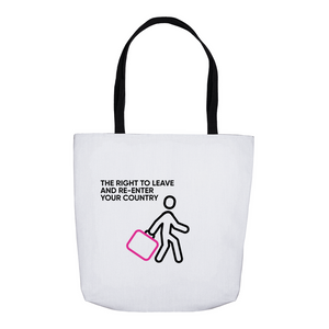 All Freedoms Tote (Right to Leave)
